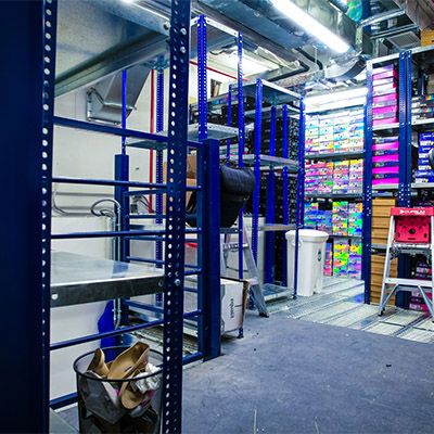 Estantería Angulo Ranurado Bodestan Chile