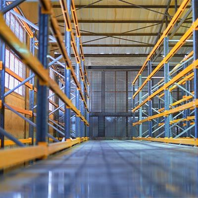 rack multinivel pasillo elevado