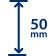 Paso de 50 mm